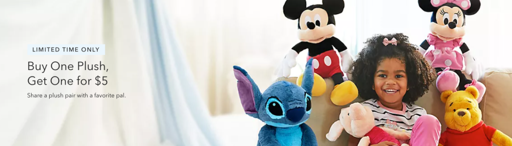 Official Disney plush sale