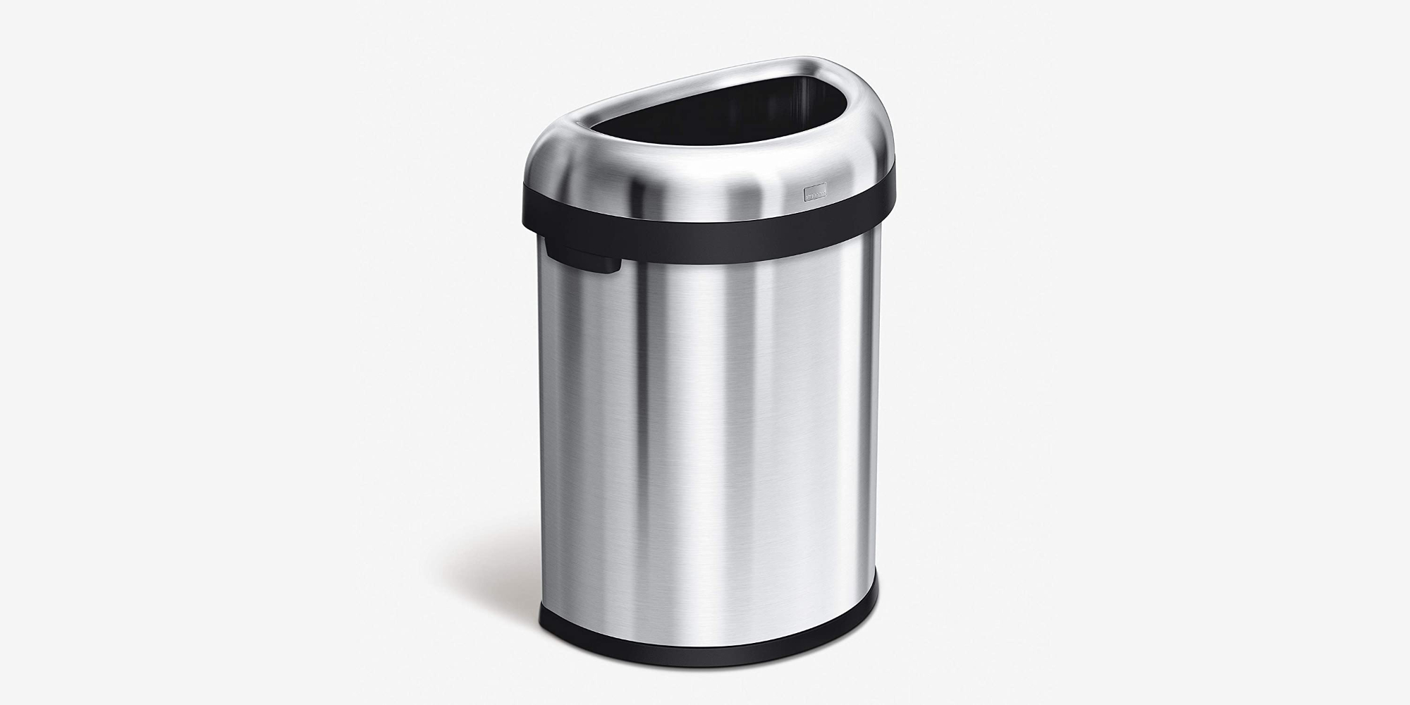 simplehuman's premium 21.1-Gal. Stainless Steel Trash Can is yours