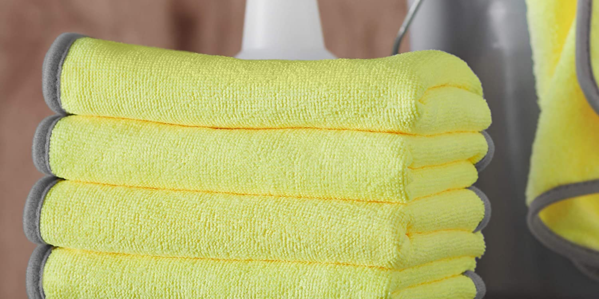 Grab 12 of Amazon's UltraAbsorbent Microfiber Cleaning Cloths for