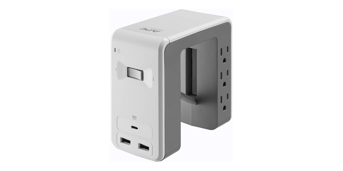 Type-C and USB-A ports adorn APC's Desk Mount Surge Protector at $26 ...