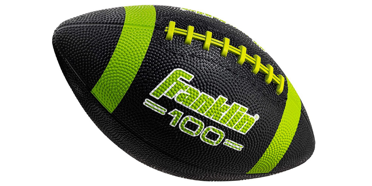 Rubber Franklin football to throw around the yard for under 5 Prime