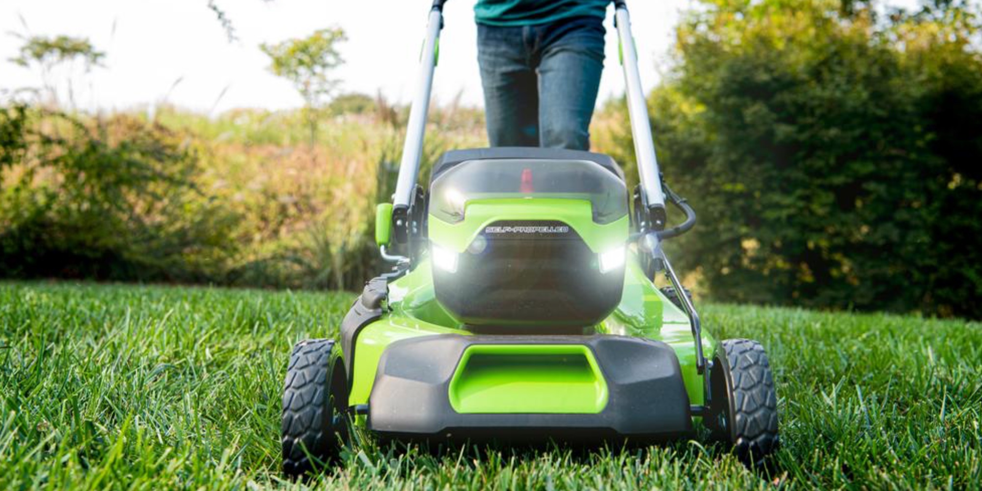 Electric lawn mower online 2021