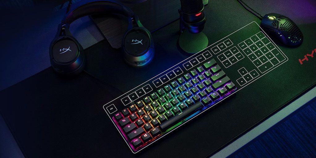 HyperX Alloy Origins 60 Gaming Keyboard Size Comparison