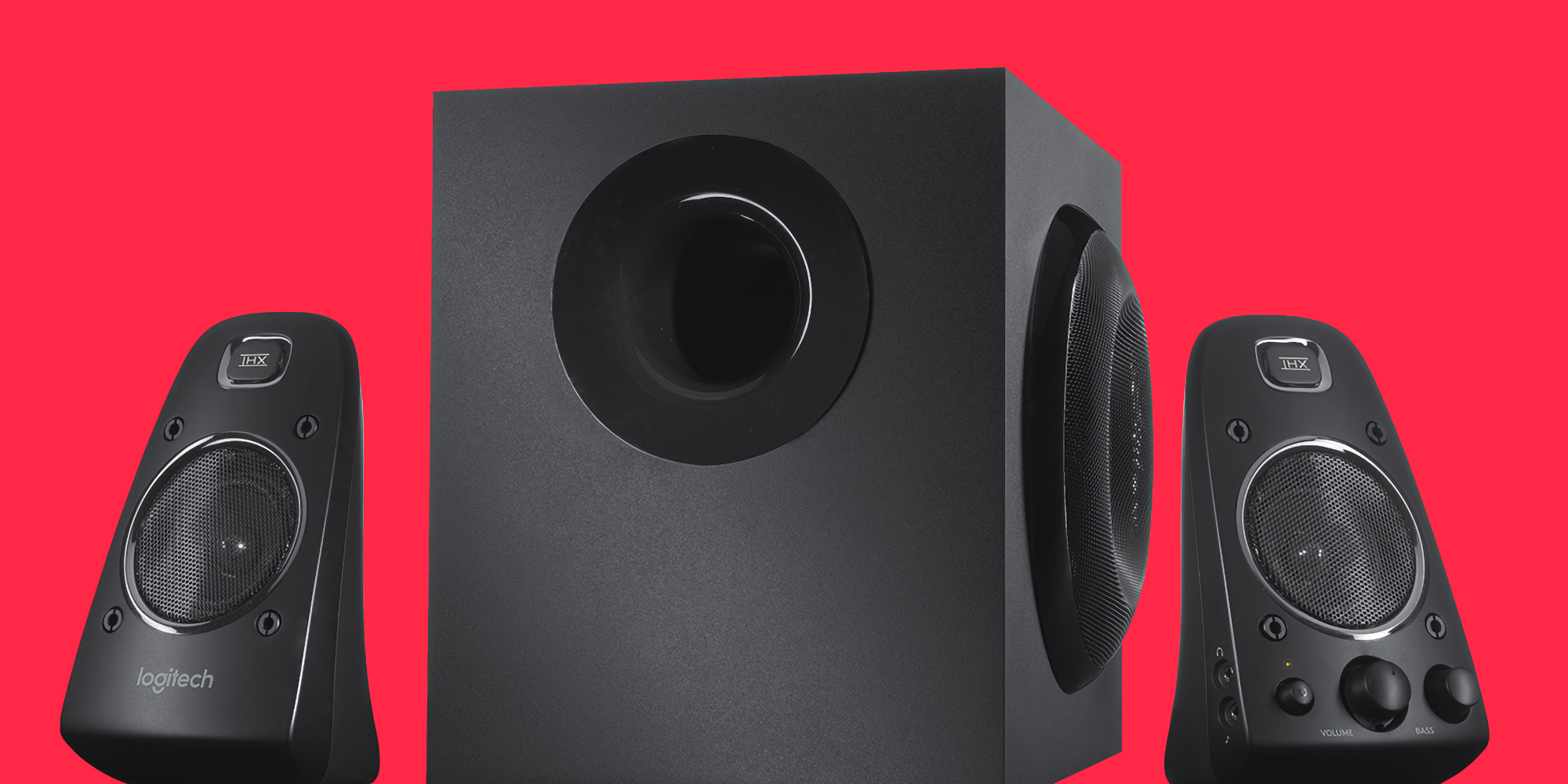 Outfit your Mac or PC with Logitech's 400watt Speaker System at 100