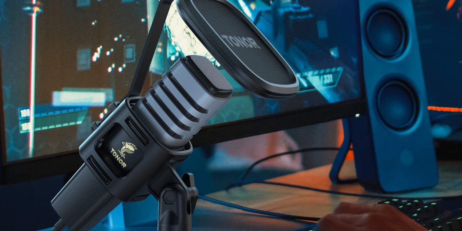All-in-one Tonor USB mic bundle with tripod now down at $24 Prime