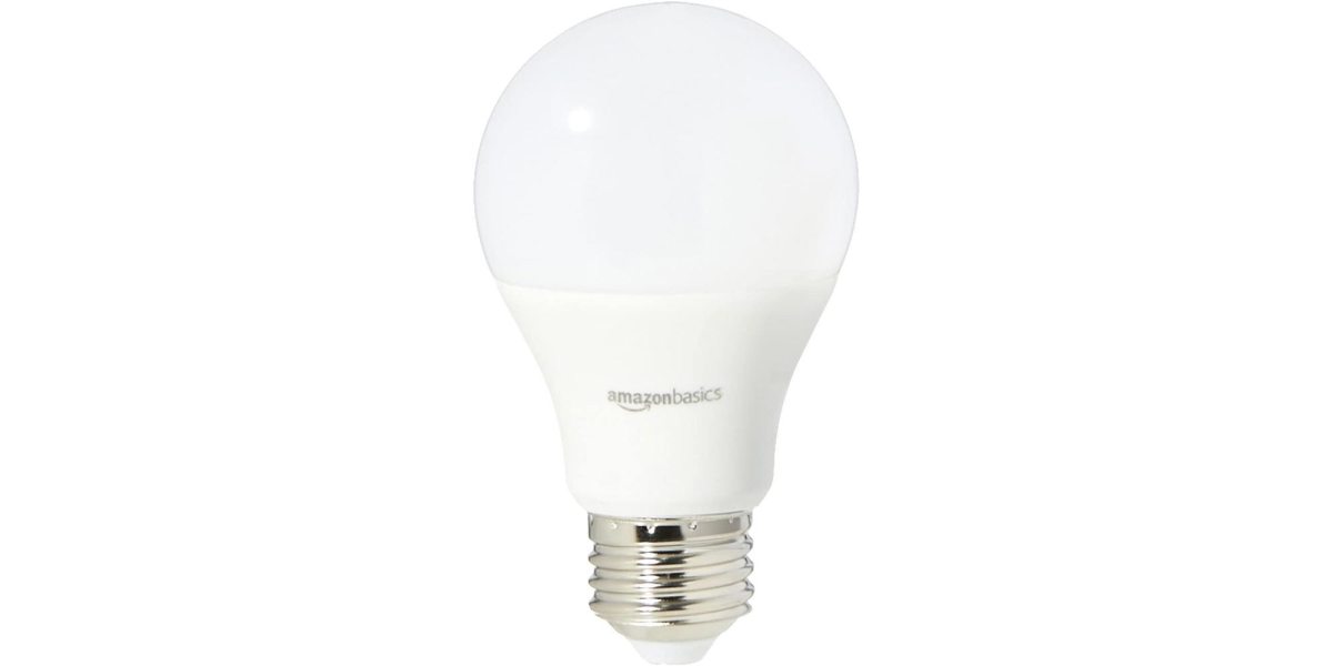Finally upgrade to LED lighting with 1,000lumen Amazon Basics bulbs at