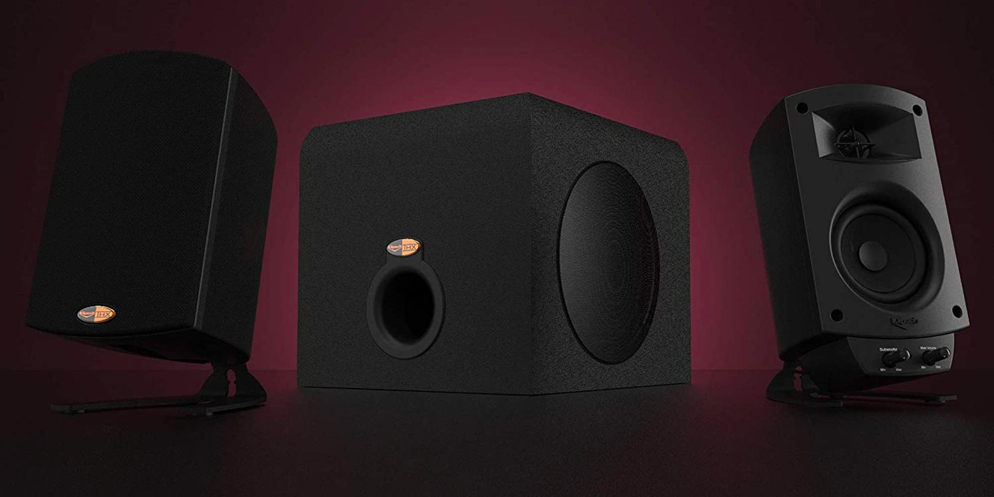 Upgrade the desktop with Klipsch's 2.1 Bluetooth Speakers and sub at