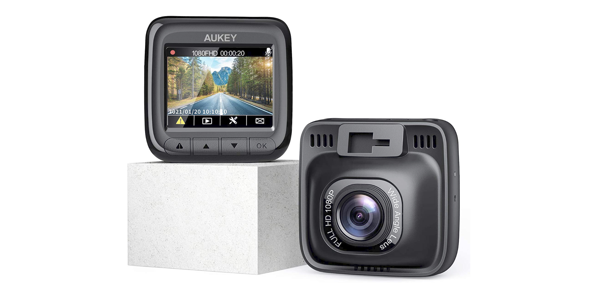 Bron petticoat Ideaal AUKEY's ultra-compact 1080p dash cam spans less than 2.3 inches: $39.50  (Save 34%)