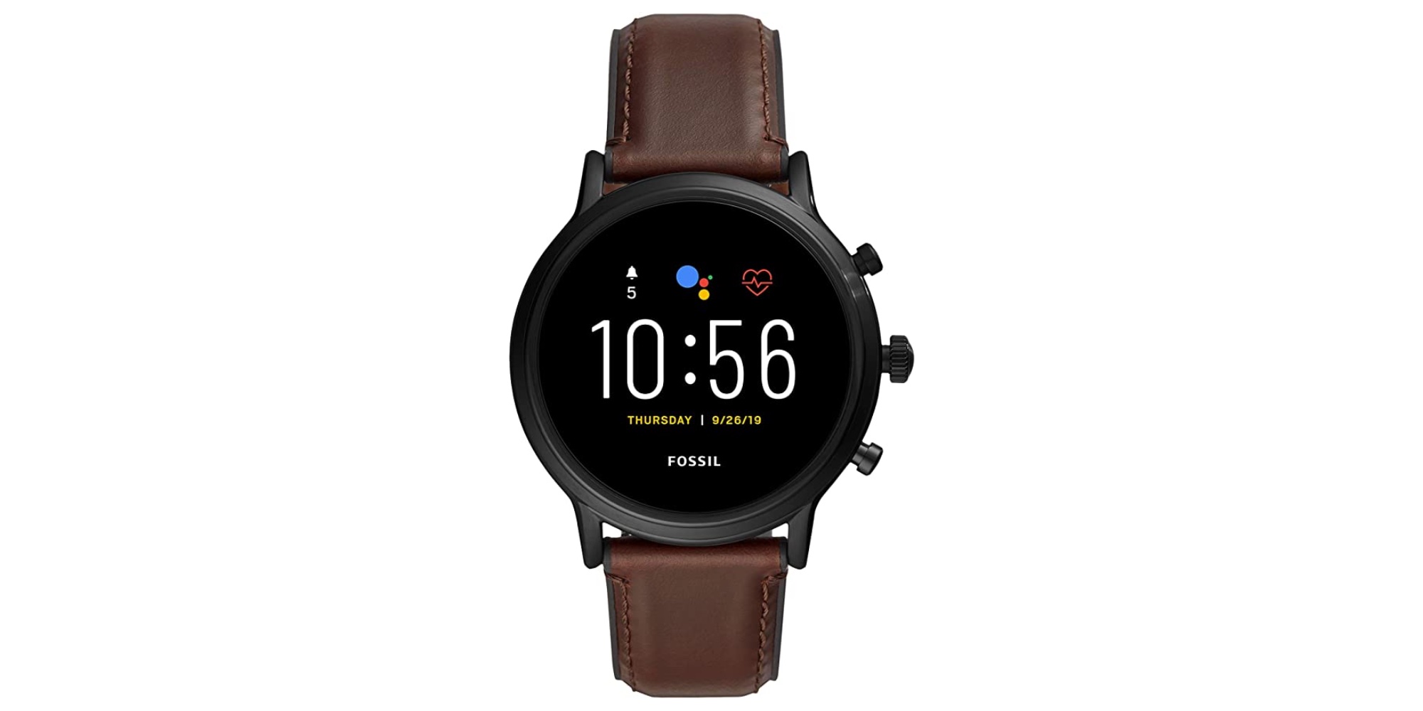 Fossil’s Carlyle Smartwatch delivers GPS + heart rate monitoring at ...