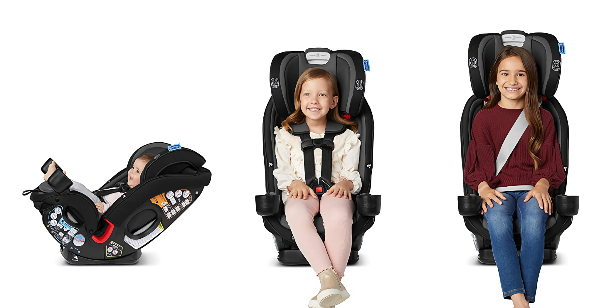 Graco's SlimFit3 LX Car Seat shapeshifts to fit kids from five to 100
