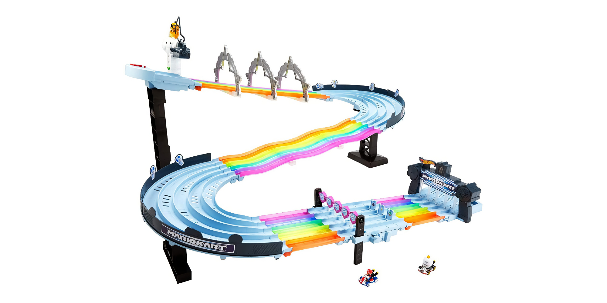 Hot Wheels Mario Kart Rainbow Road Raceway To Debut In May - 9to5Toys