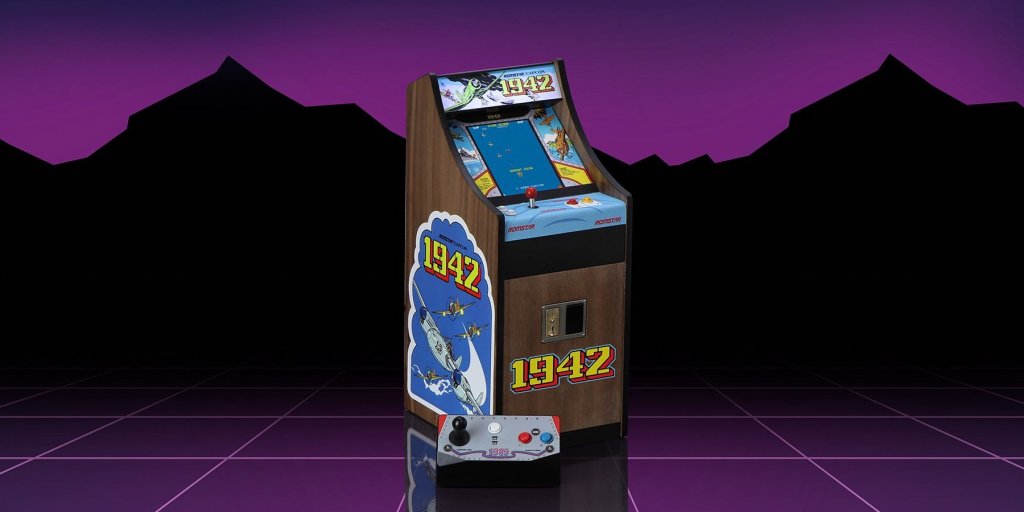 New Wave retro arcade cabinets - 1942 and 1943