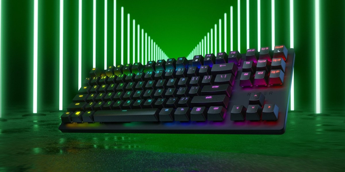 Razer's BlackWidow V3 TKL mechanical keyboard is down to £55