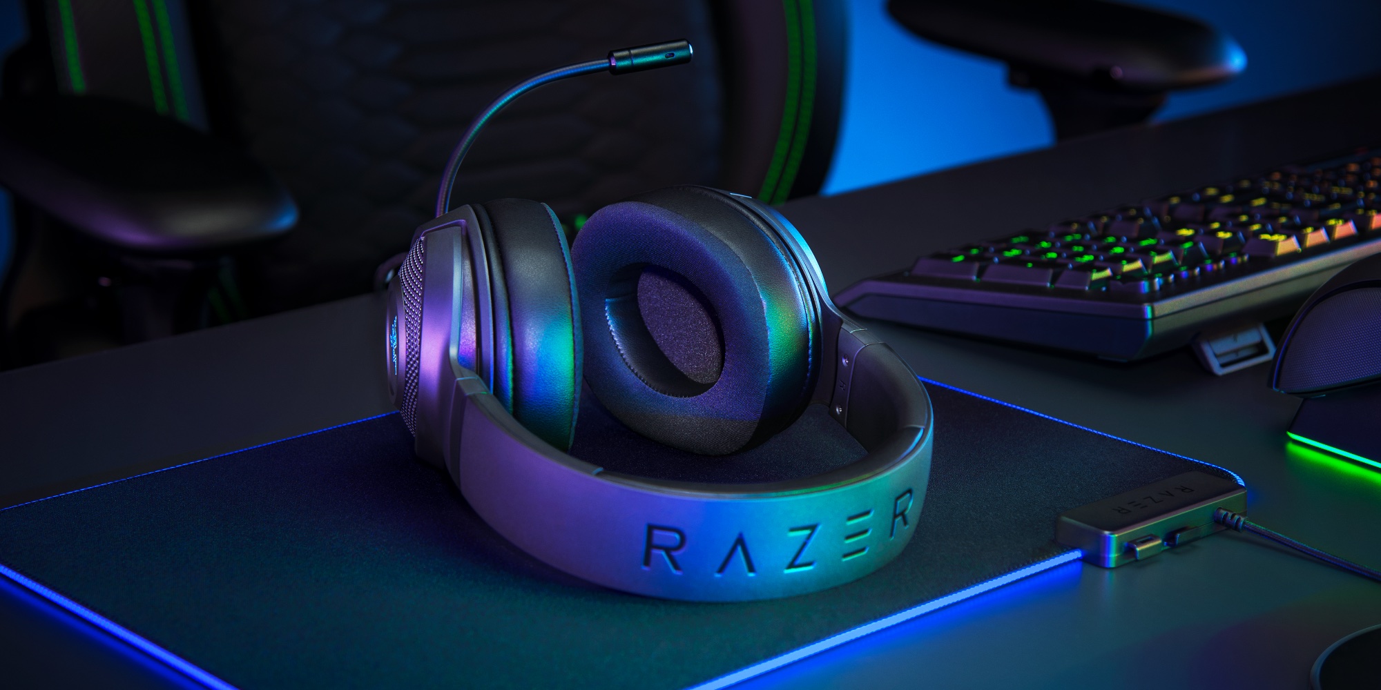 Как подключить наушники razer kraken x к ps4