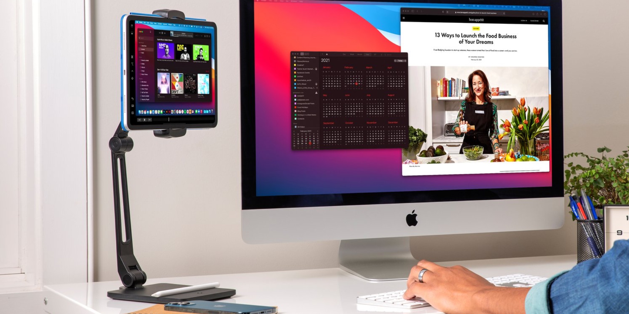 The Twelve South HoverBar Duo is two brilliant iPad stands for the