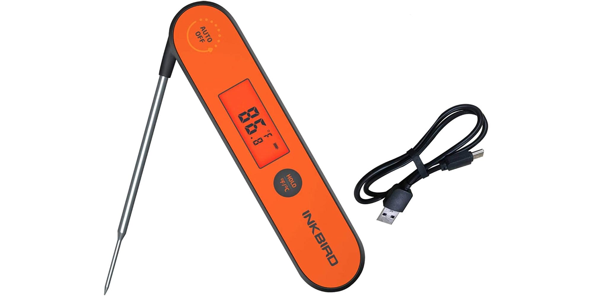 Inkbird's instantread digital meat thermometer is a musthave for BBQs