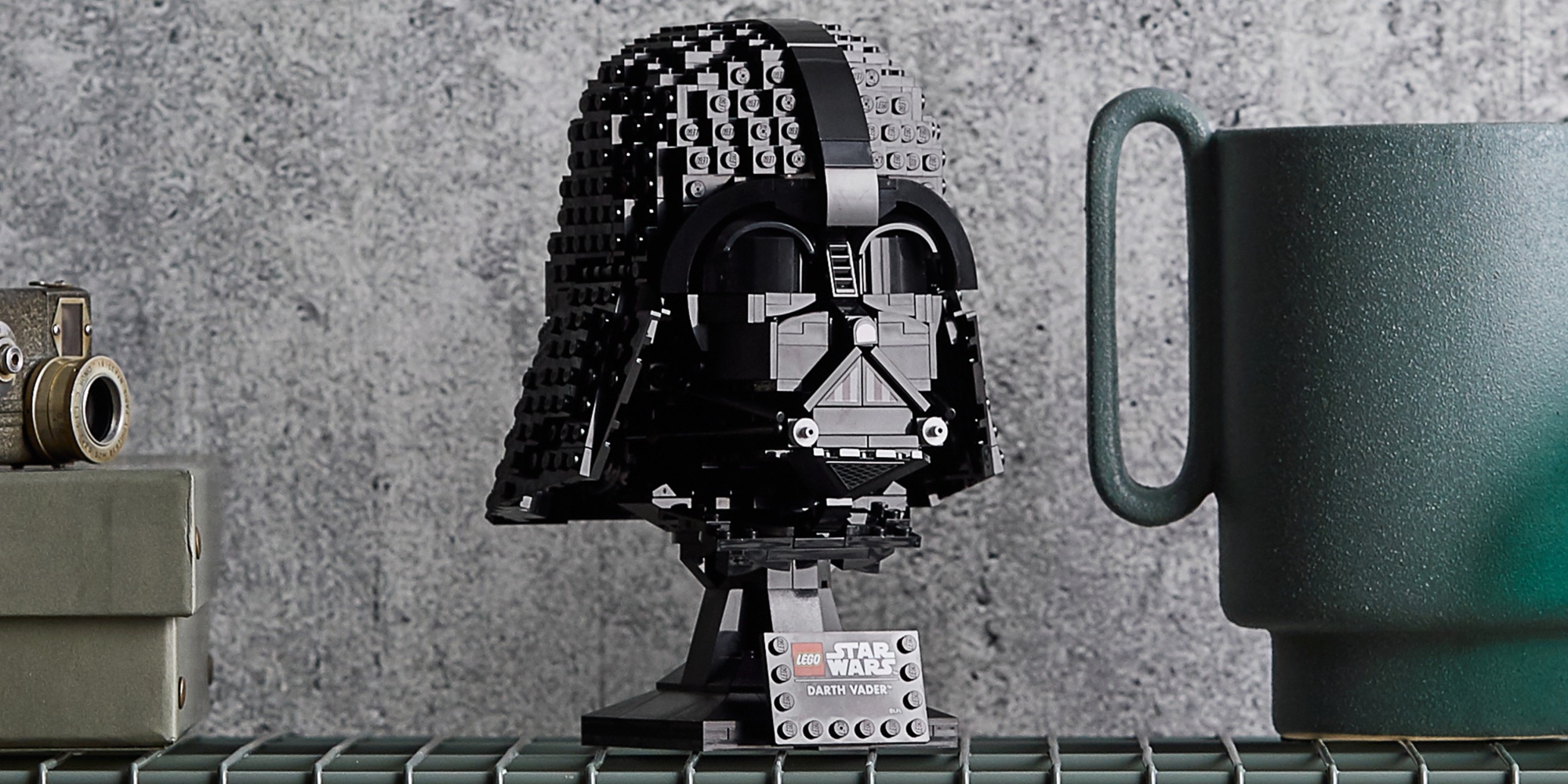 lego darth vader helmet stickers