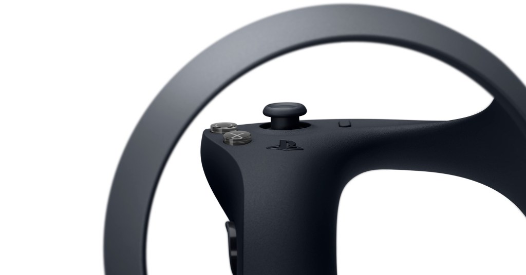 new PS VR controllers image close