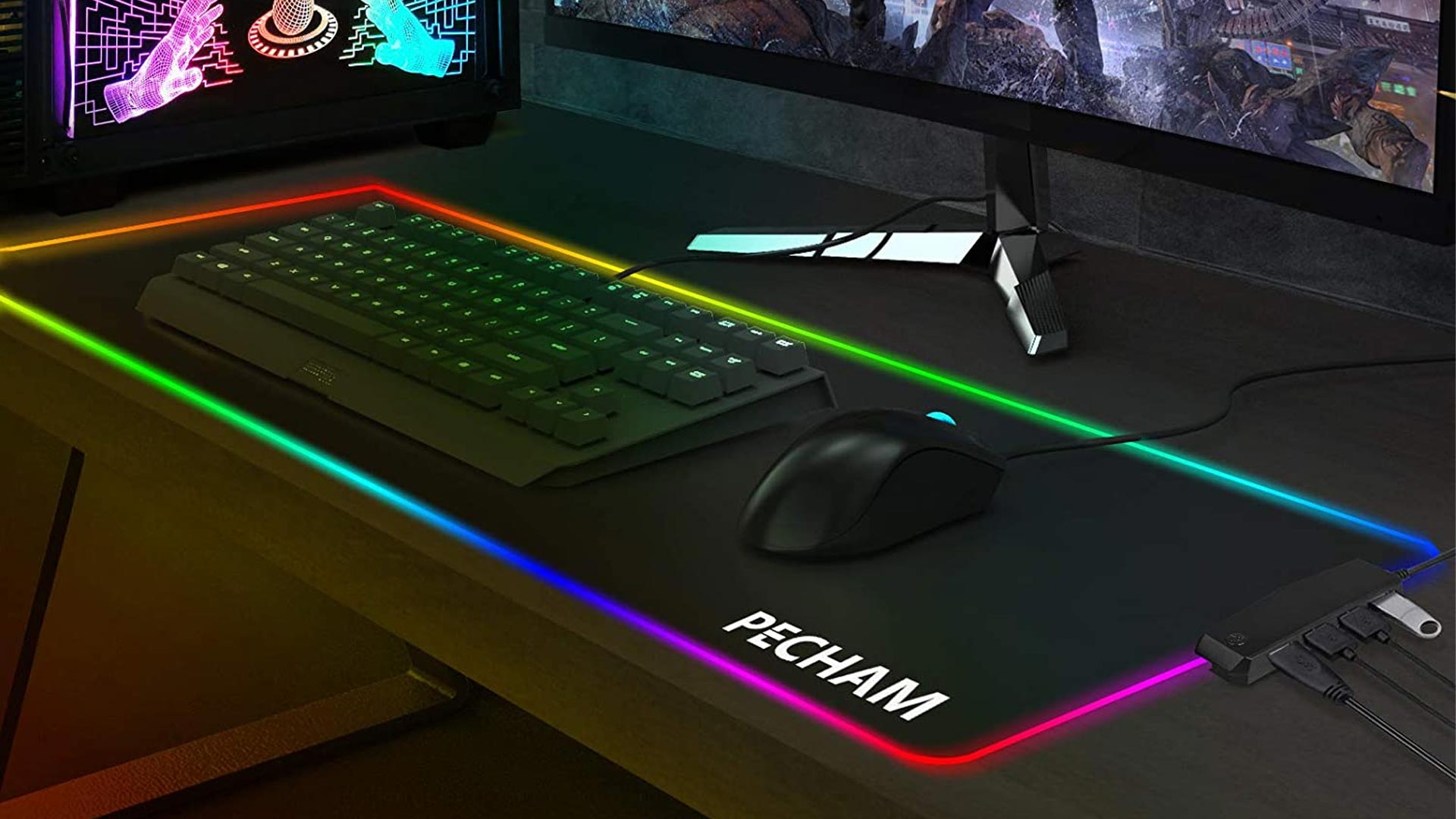 Add a 32-inch RGB desk pad to your gaming setup for just $14.50 with ...