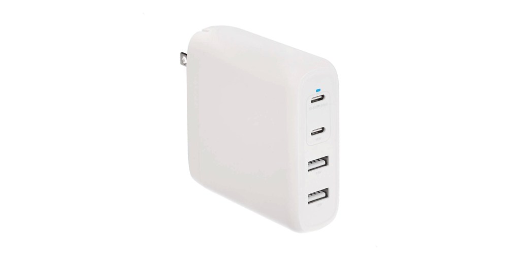   Basics 100W Four-Port GaN Wall Charger with 2