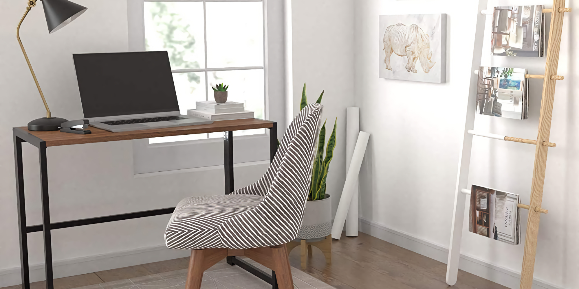 Quickly change your work location with Amazon's foldable desk 47 (Reg