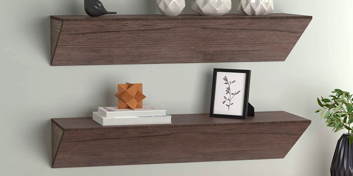 Hang two Amazon Basics Floating 24inch Cube Shelves for 9 each (28 off)