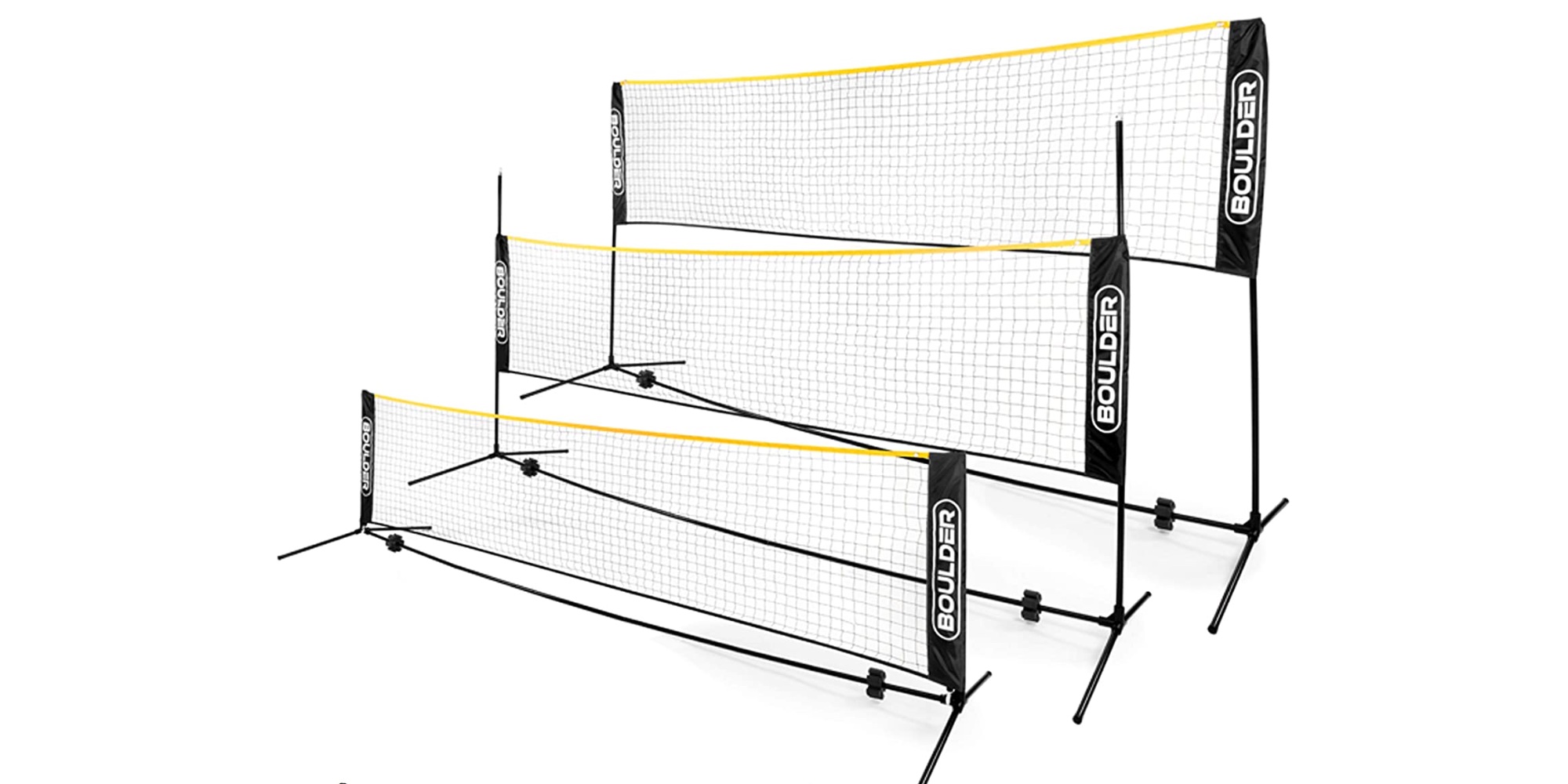 Bring home a new volleyball or badminton net with up to 30 off in