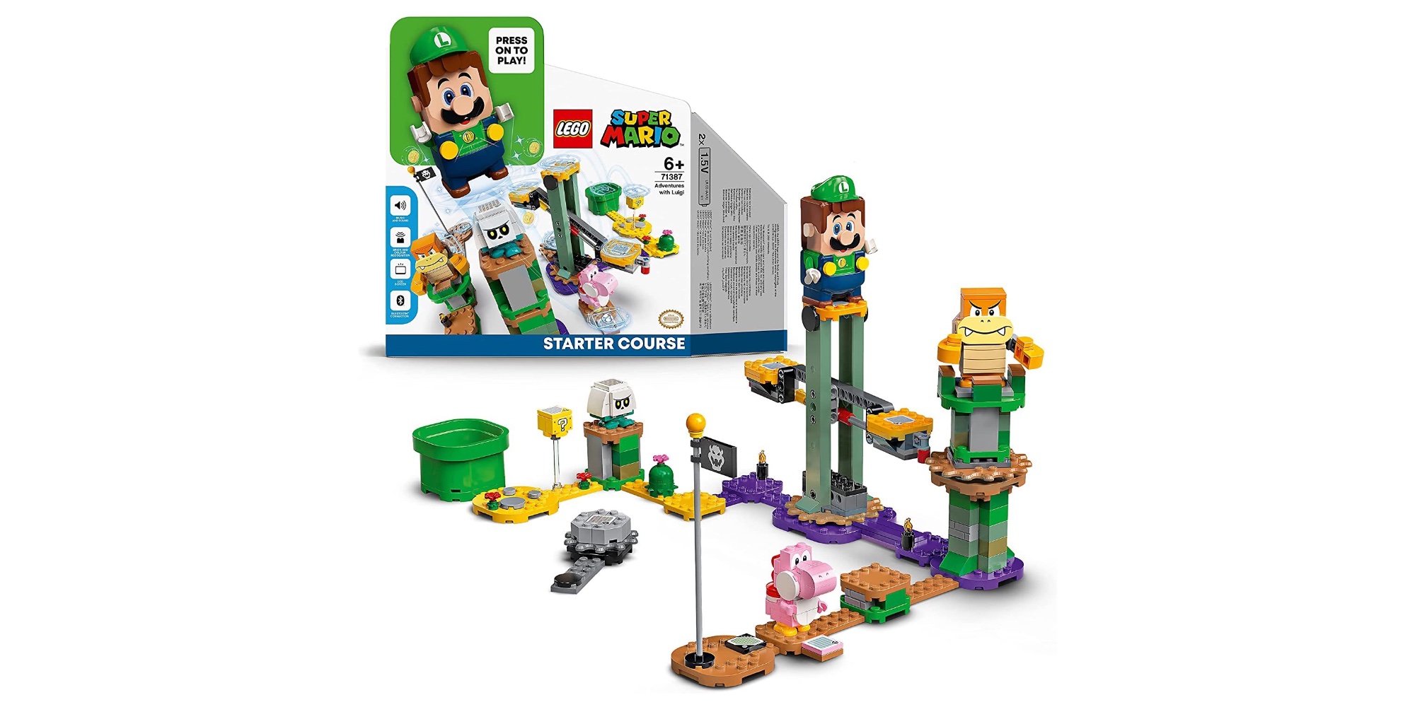 Mario bros lego starter set hot sale