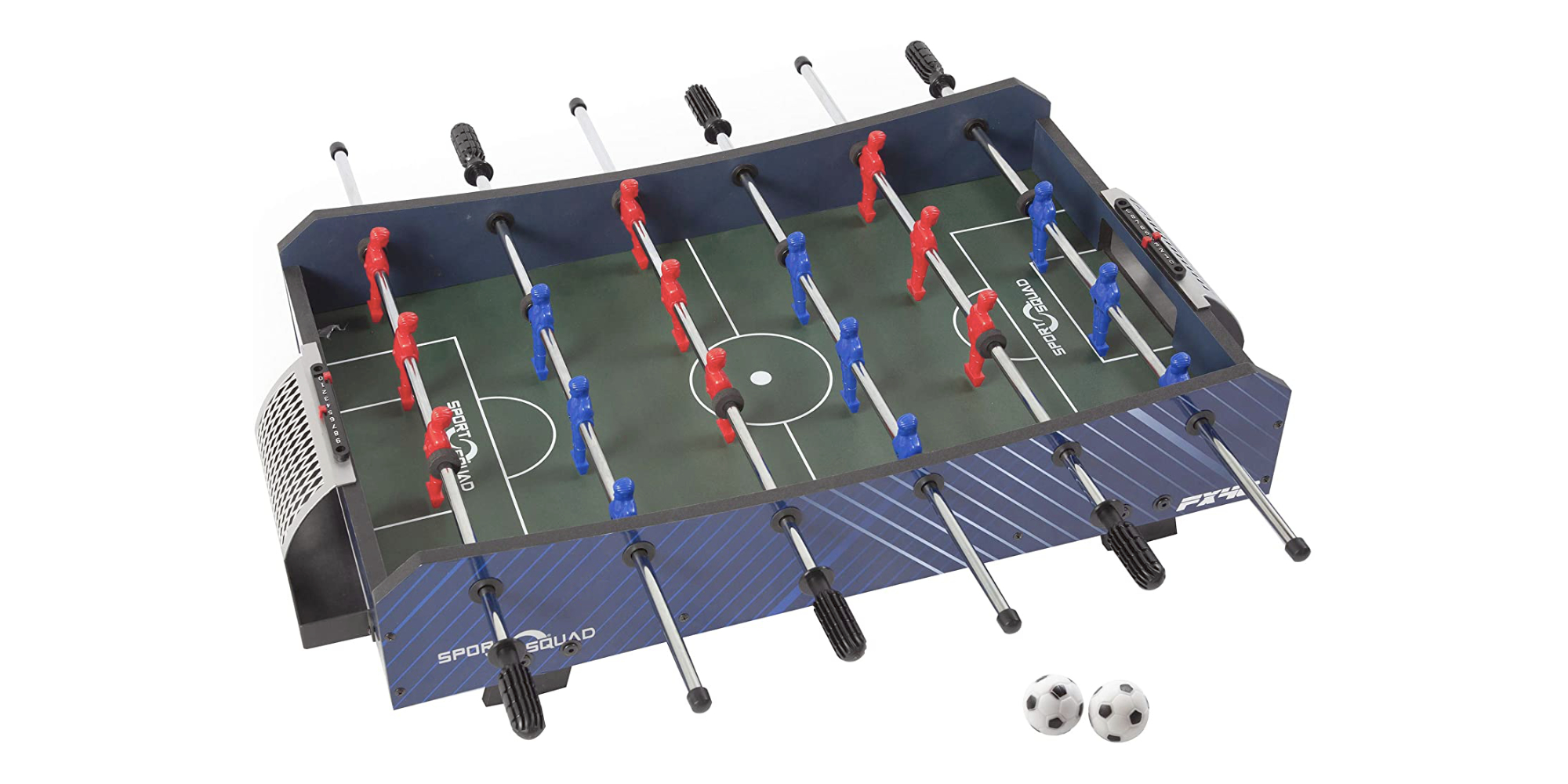Play anywhere with this 40inch countertop foosball table, now under