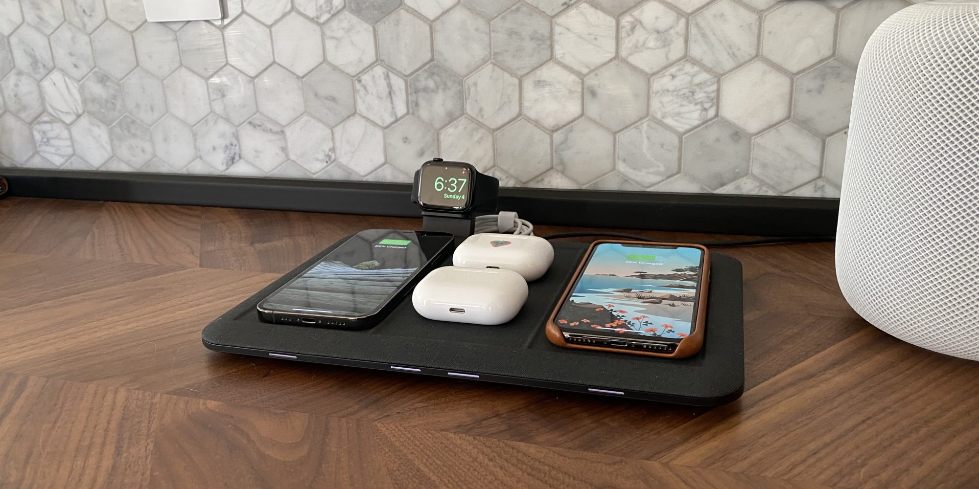 Eekhoorn Zenuwinzinking Onafhankelijk Save 33% on mophie's 4-in-1 Apple wireless charging mat at Amazon low of  $100