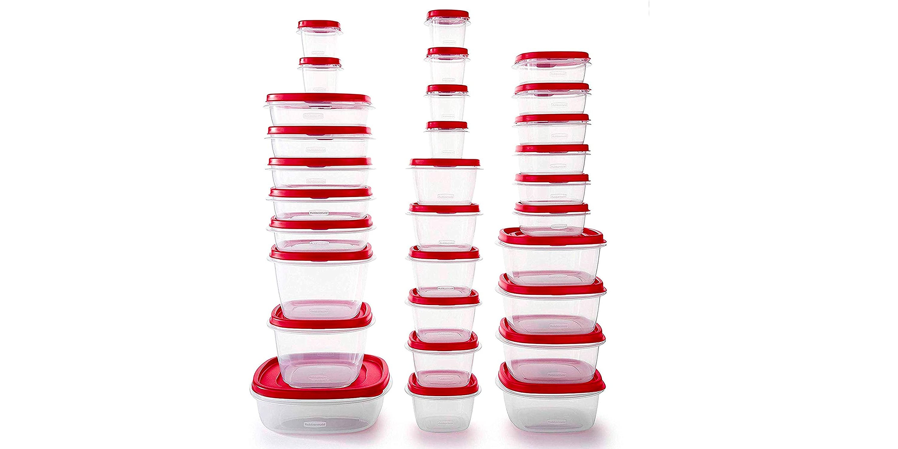 Keep Your Kitchen Waste Free With Rubbermaid S 60 Piece Container Set   Rubbermaid 30 Container Set 