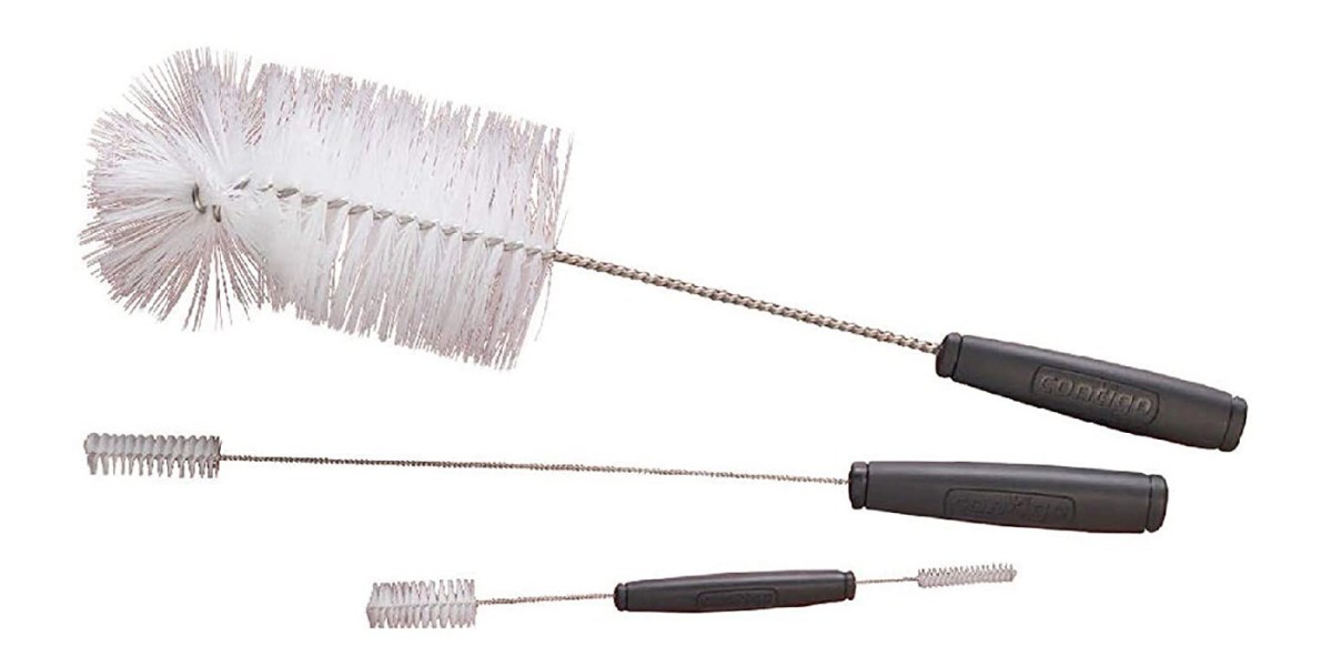 Contigo's 3piece Bottle Cleaning Brush Set with lifetime warranty now