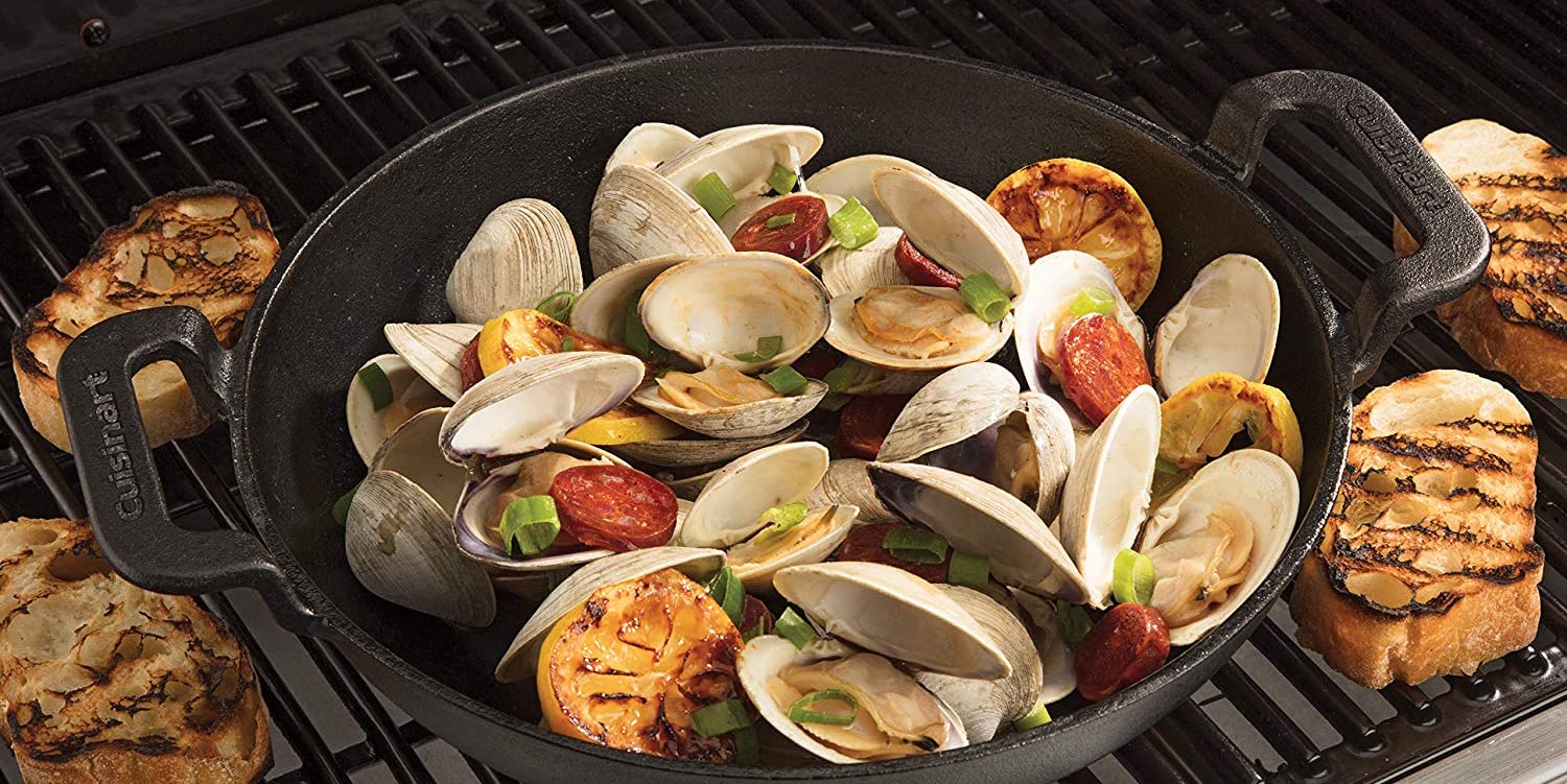 Cuisinart Cast Iron Grilling Woks and Griddle Pans up to 27% off