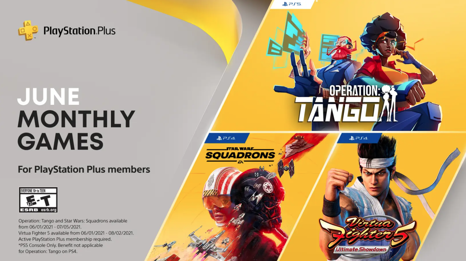 June PlayStation Plus FREE games: Star Wars Squadrons... - 9to5Toys