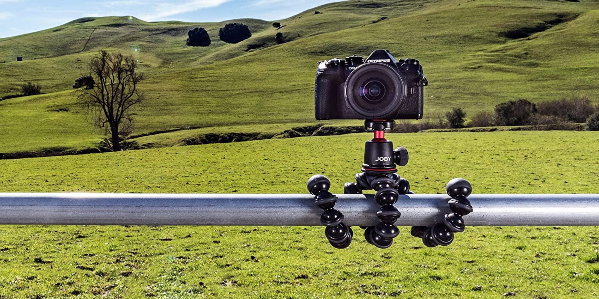 JOBY's GorillaPod 3K Kit includes a ball head and is perfect for your
