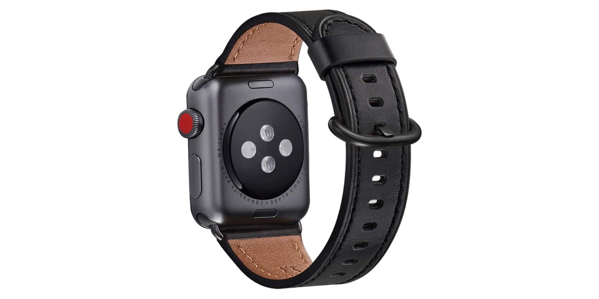WFEAGL leather apple watch band
