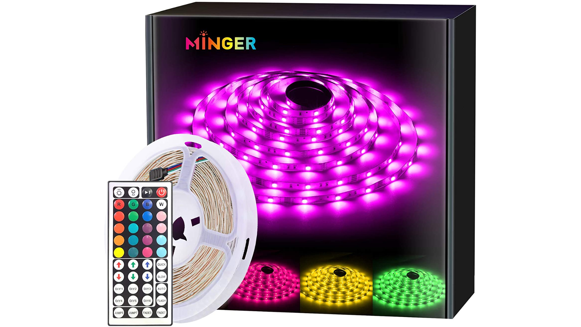 Don't sleep on this 65.6-foot RGB LED strip light kit at $22 Prime