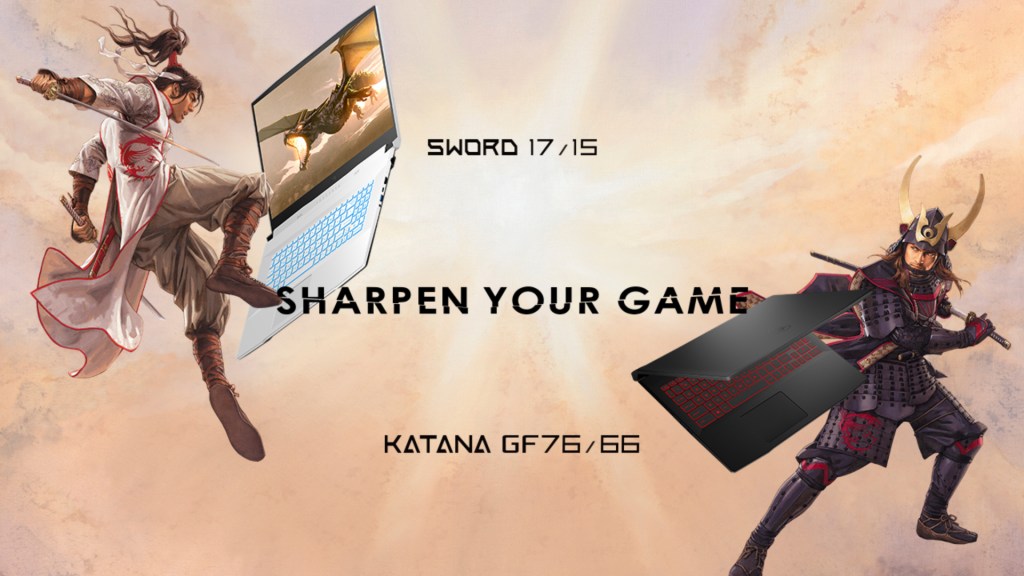 msi sword katana laptops