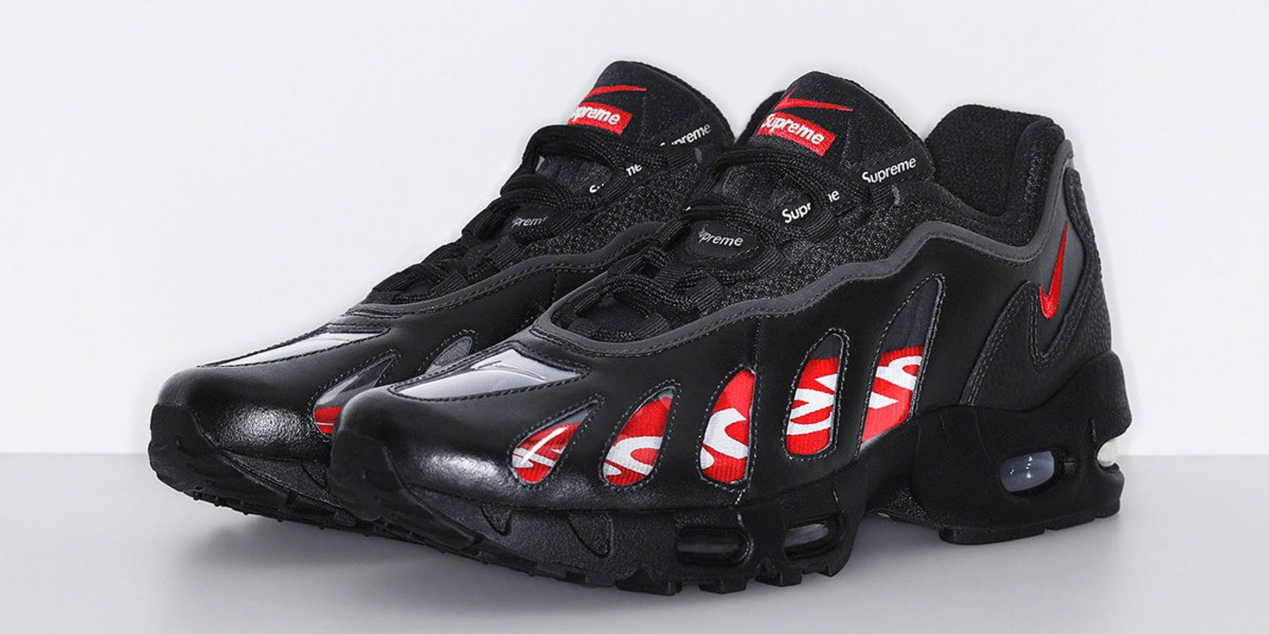 Supreme Nike Air Max  debut with a remixed, retro design   9to5Toys