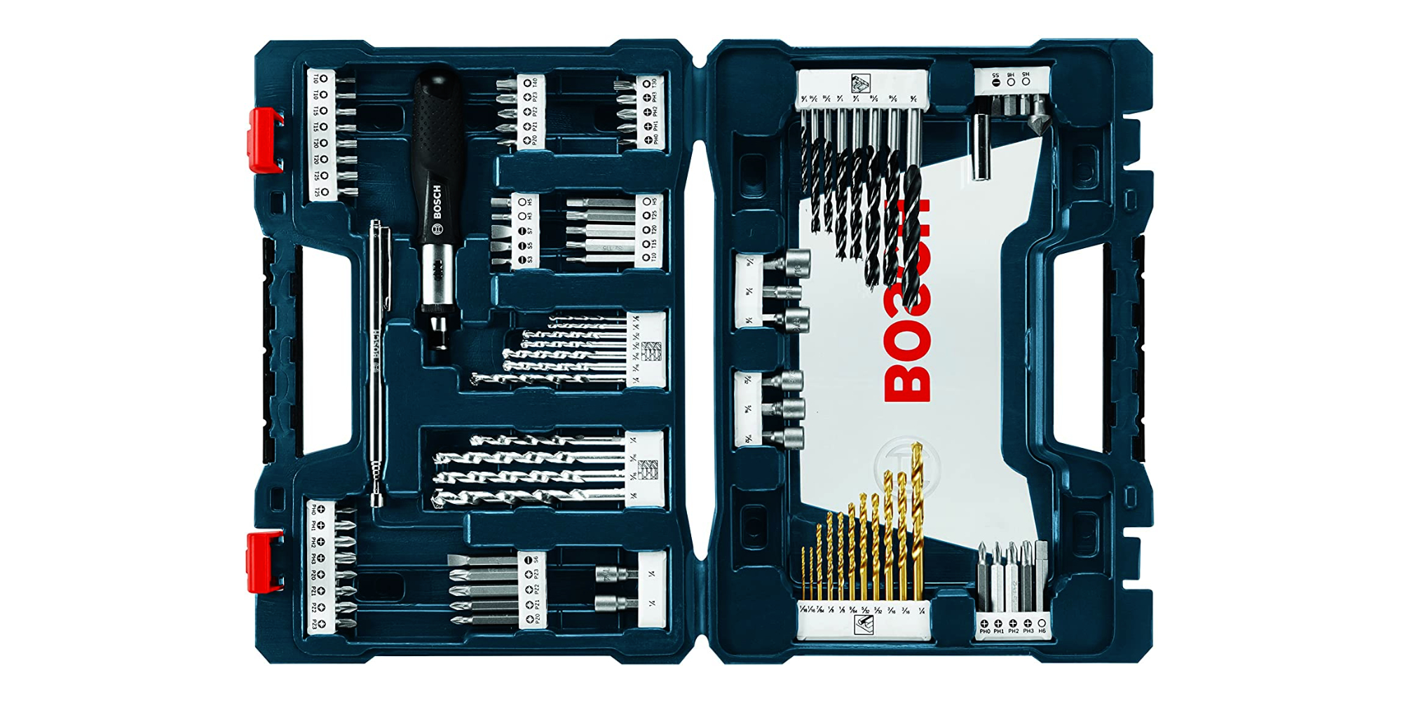 BOSCH's expansive 91piece Drilling/Driving Bit Set falls to 31 (1