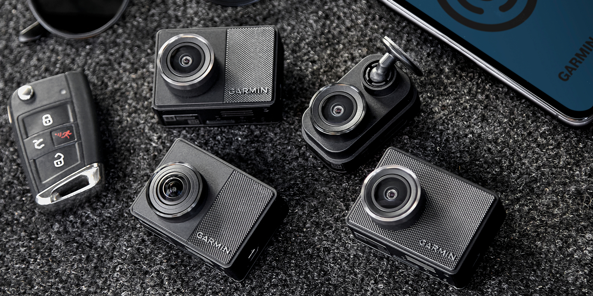 Garmin Dash Cam Camera Mini 2 Small 1080p and 140-degree FOV