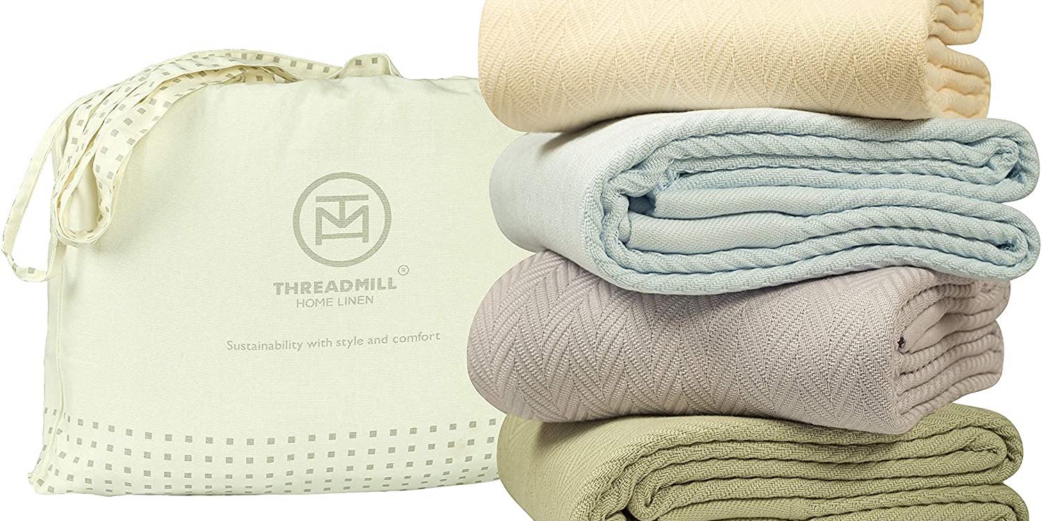 Amazon has Threadmill's highlyrated herringbone blankets, more from 45 today