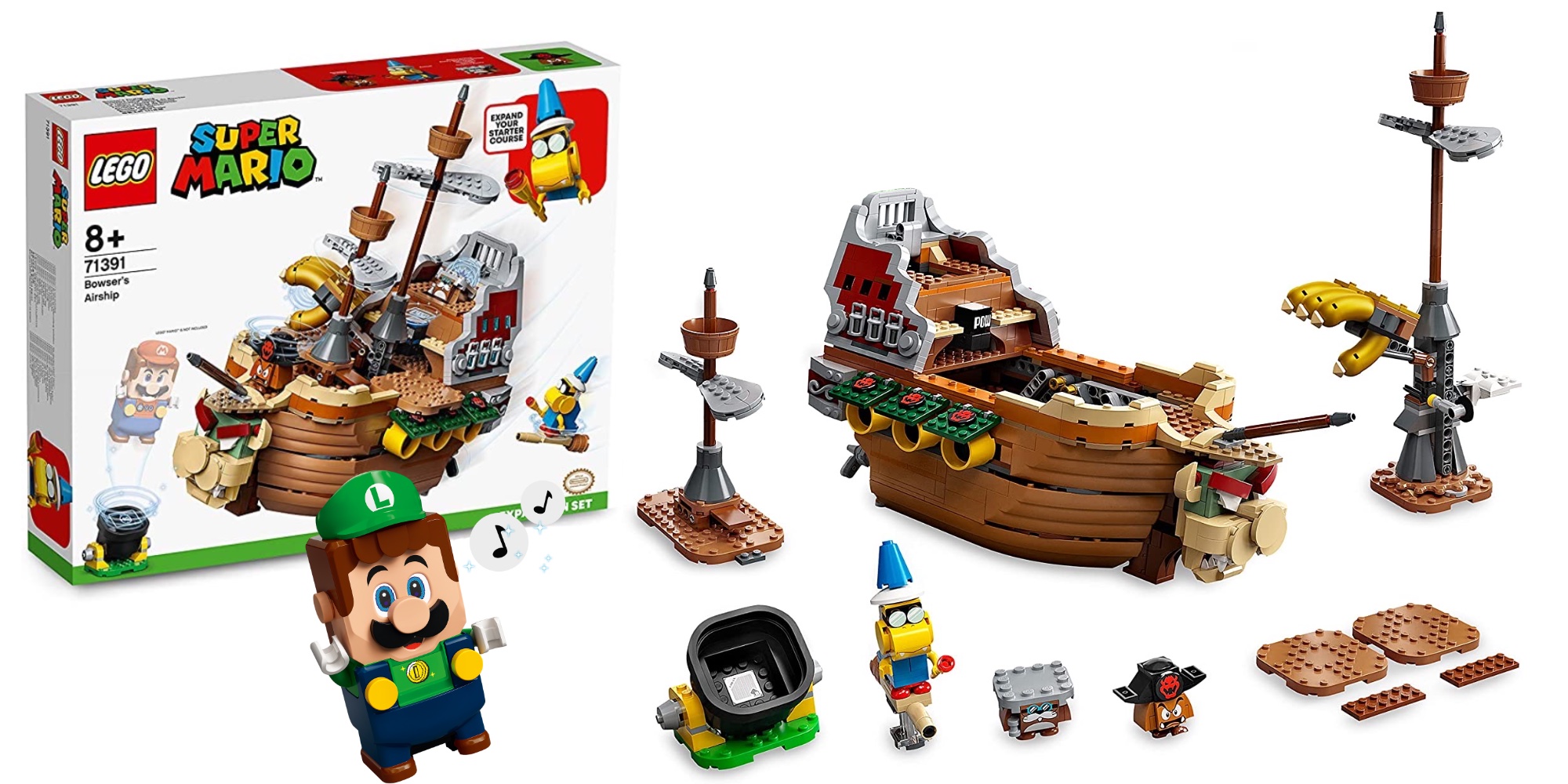 bowsers airship playset