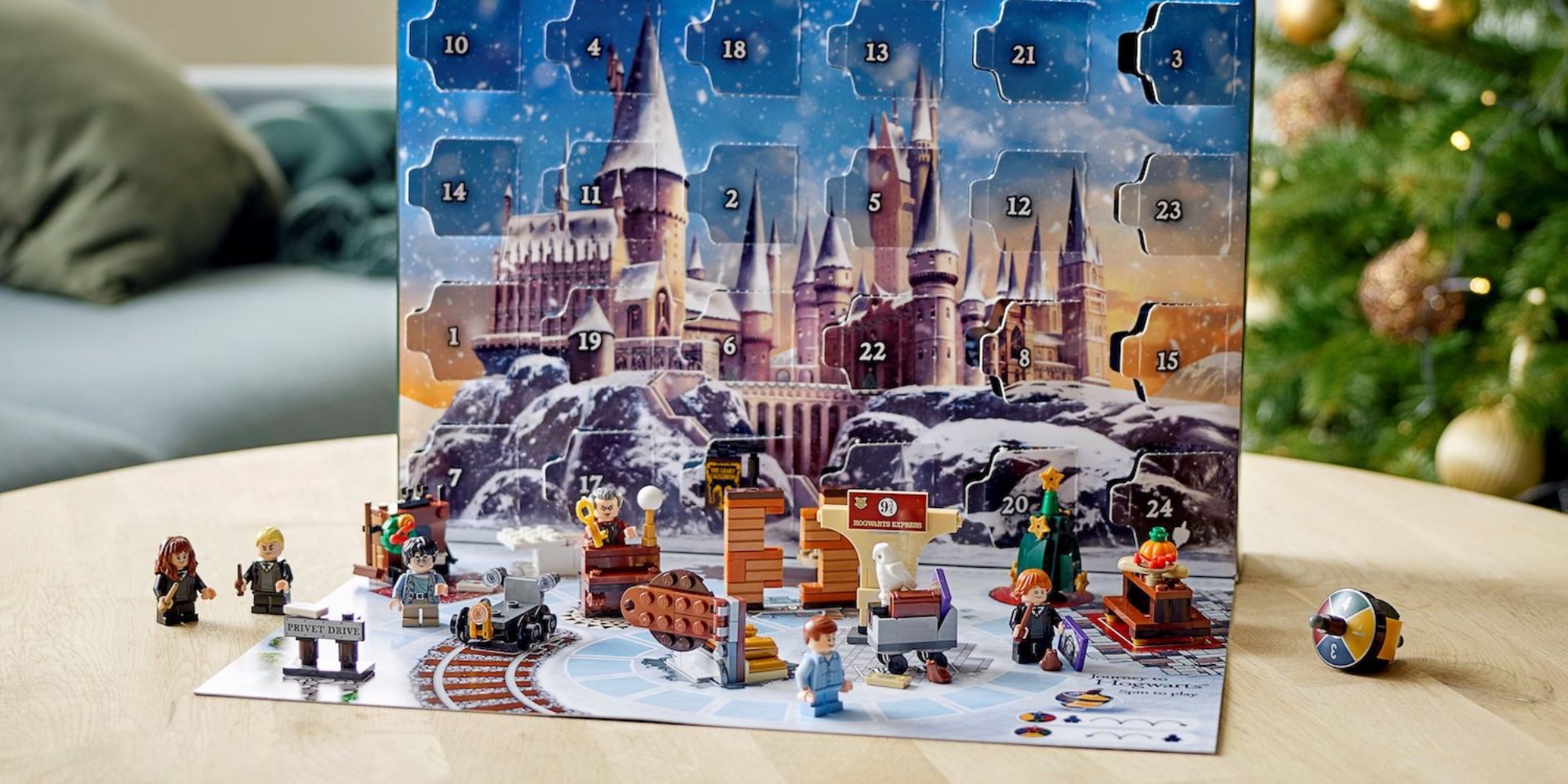 lego harry potter advent calendar characters