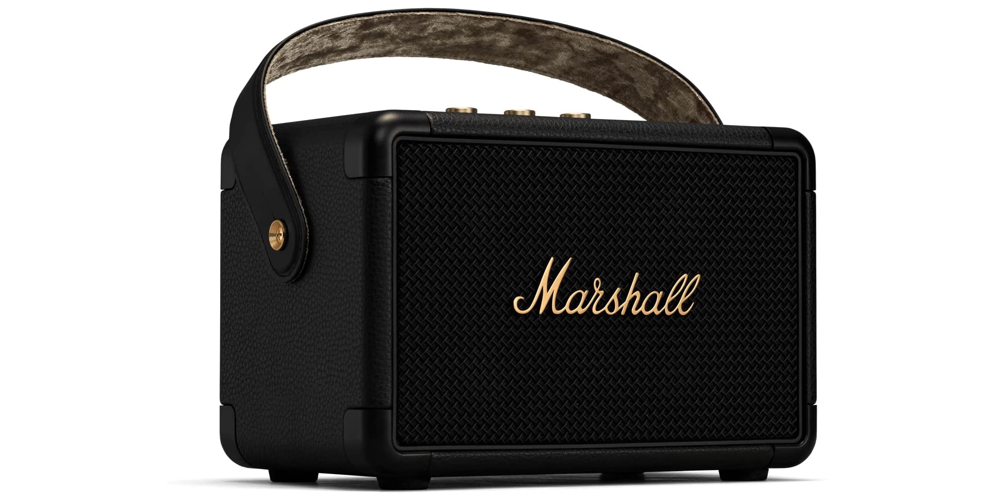 Marshall\'s popular vinyl-wrapped portable Bluetooth from on $130 sale speakers
