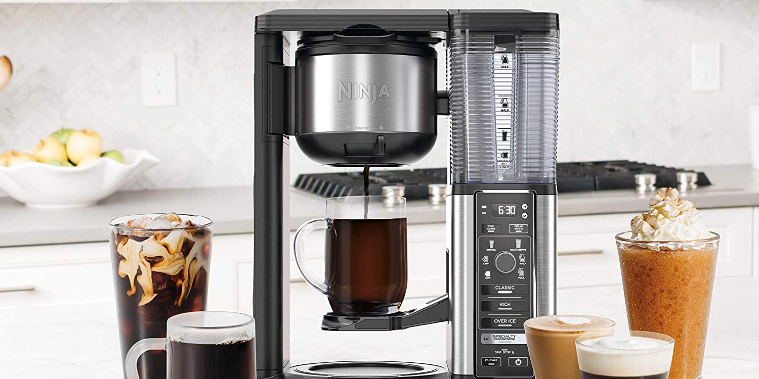 Ninja's Specialty Coffee Maker with iced brew and milk frother now 120