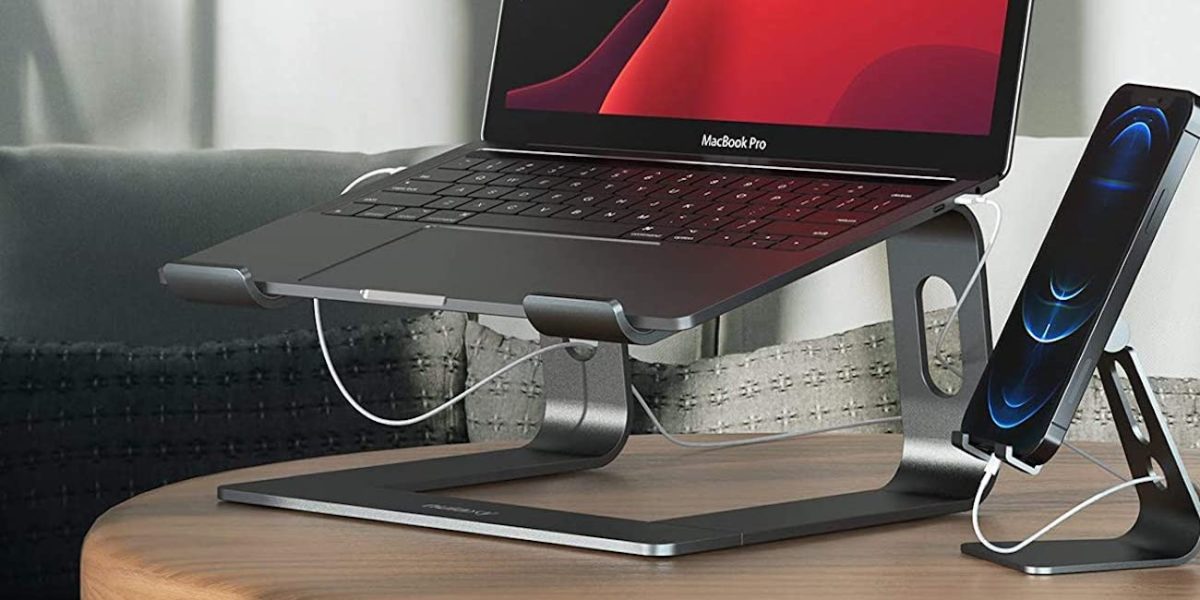 Sit your MacBook on this Nulaxy laptop stand at a new Amazon alltime