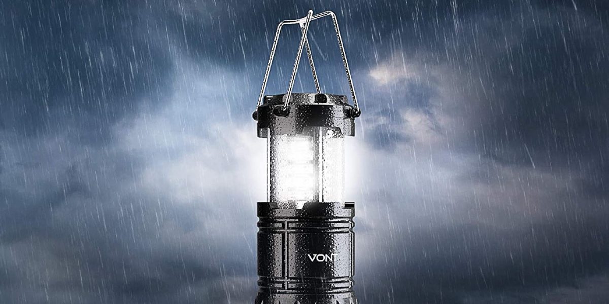 Bring a pair of Vont LED Camping Lanterns on your adventures this