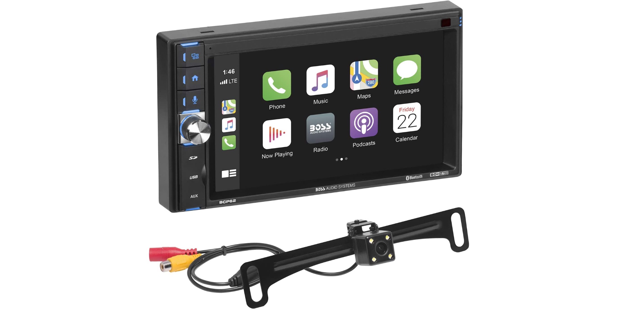 Boss Audio's 6.2inch CarPlay + Android Auto receiver hits low of 143
