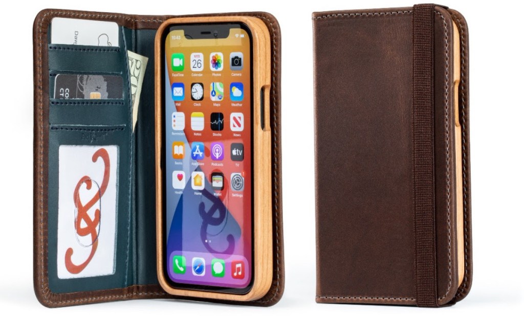 Moment Wallet Case for iPhone XS - Natural Leather